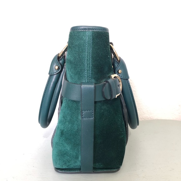 Salvatore Ferragamo Bags Salvatore Ferragamo Hunter Green Suede